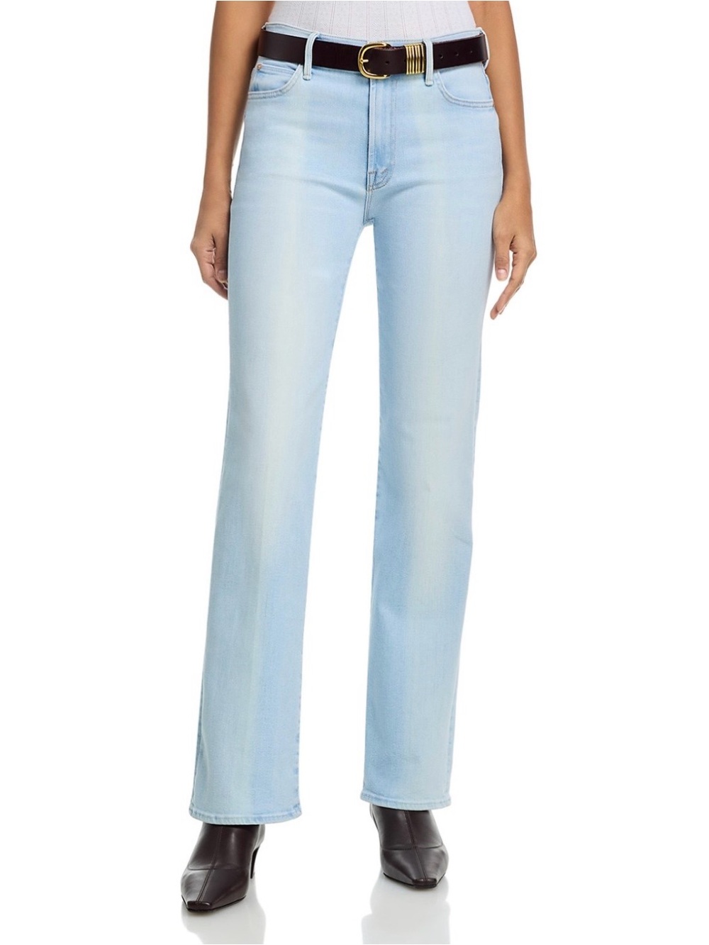 NWOT MOTHER The Kick It Jeans in Melt In Your Mouth Wash | Mid Rise size 26